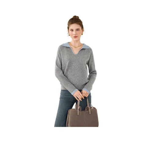 TOUCH Серый Женский Свитер