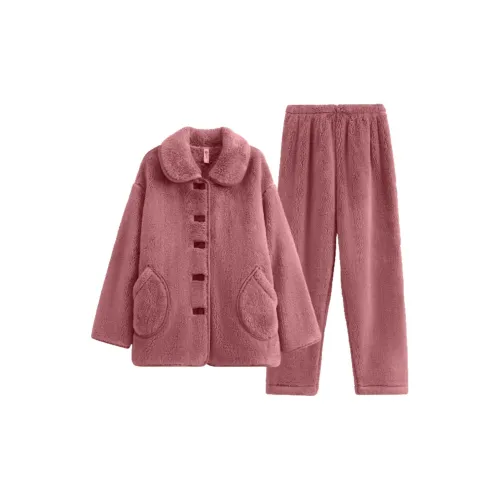 J TOO Пастельно-розовый Женский комплект пижам