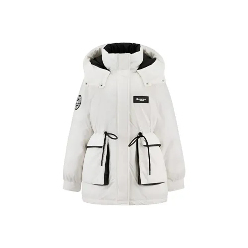 CHARM GLOW Белый Унисекс Пуховики