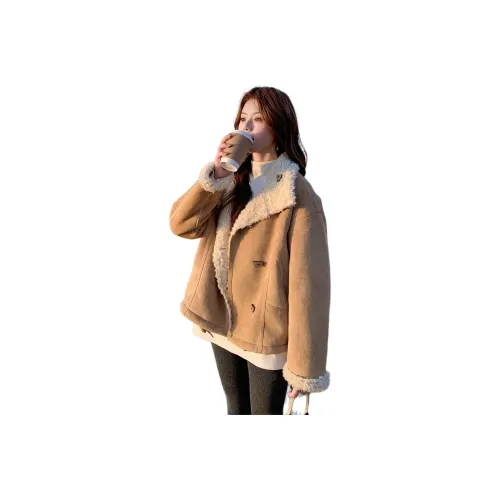 MEXICAN Бархат Feel Пальто Женское