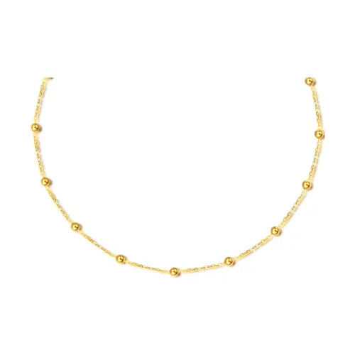 Retro Chic Золото с покрытием Серебро S925 Ожерелье Женское