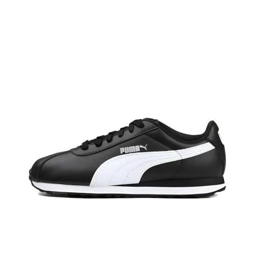 PUMA Turin Series Turin Легкий Низкий Топ Повседневная Обувь Унисекс Черный Белый