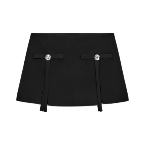 ZARA Collaboration Черные Женские Повседневные Шорты