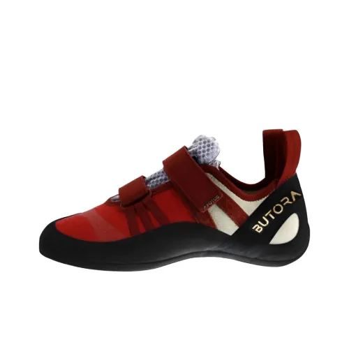 BUTORA Endeavor Малиновый Широкий Амортизация Износостойкий Низкий Топ Альпинистская Обувь Унисекс Красный Белый
