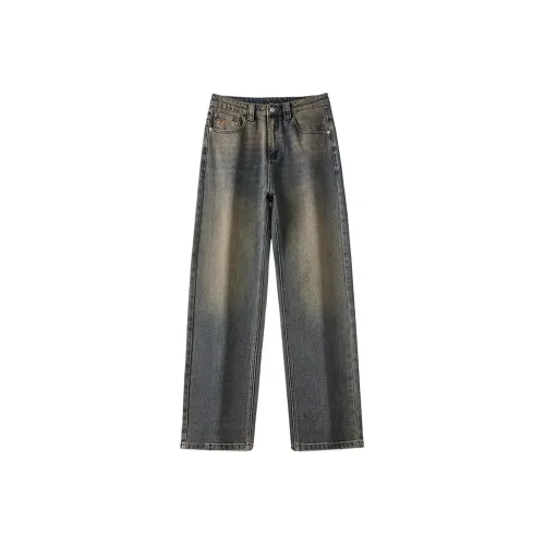 GUANKA Standard Blue Unisex Jeans