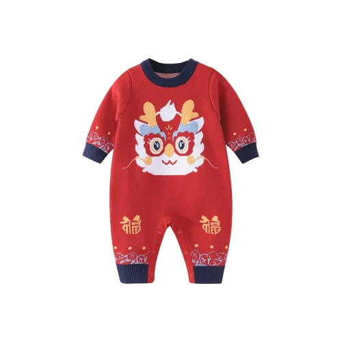 YouQi Красный Малыш Комбинезоны Ползунки