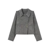 Снежинка Серый [Кашемир Укороченный]