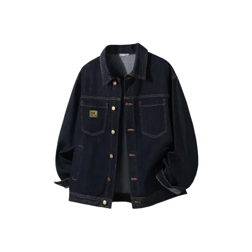 Izzue Джинсовый синий Унисекс Джинсовые куртки
