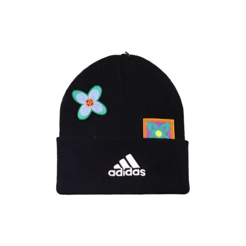 Adidas Полиакриловая кислота Шапки-бини Унисекс Черный