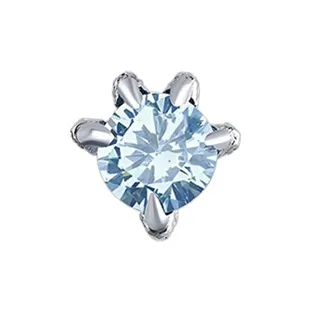 Asia Star Титановые Стальные Серьги-гвоздики Женские