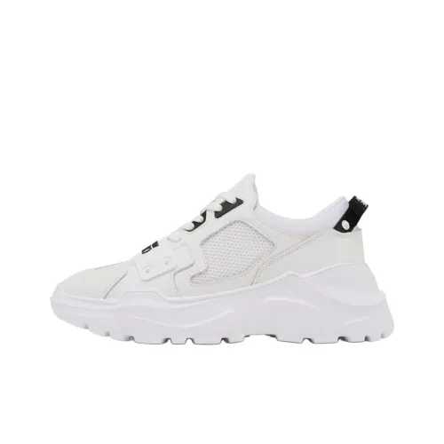 VERSACE JEANS Couture Низкий топ повседневный мужской белый