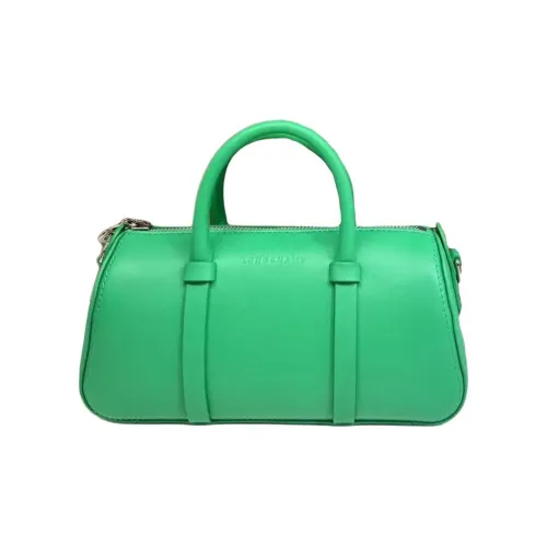 LONGCHAMP Телячья кожа Одно плечо Сумка Средний Женский Зеленый