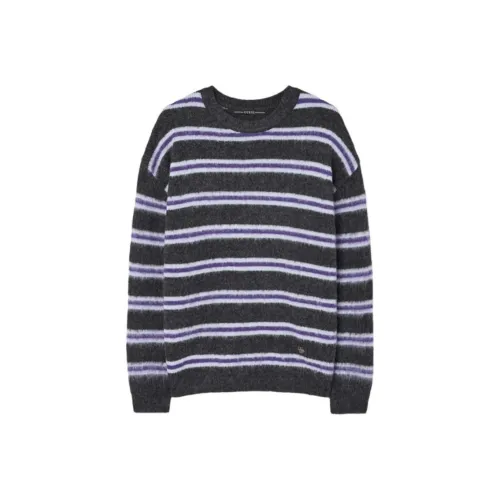 GUESS Светло-фиолетовые унисекс свитеры