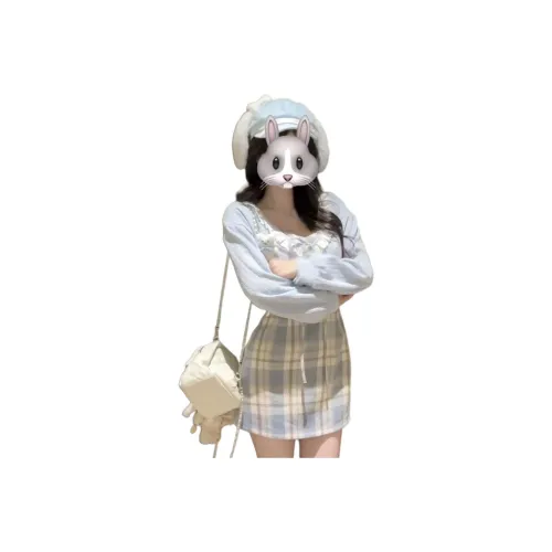 OURUOKE Женские Комплекты с Юбкой