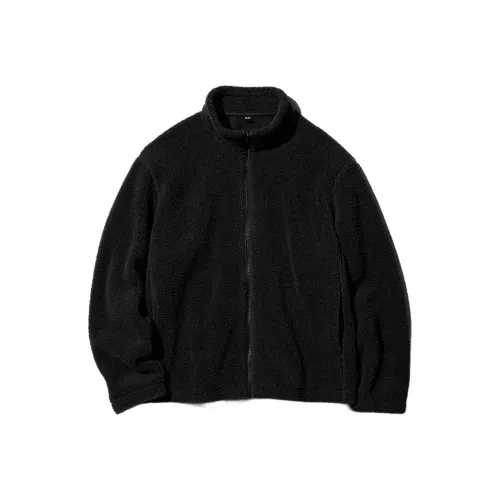 UNIQLO Мужские бархатные куртки черного цвета