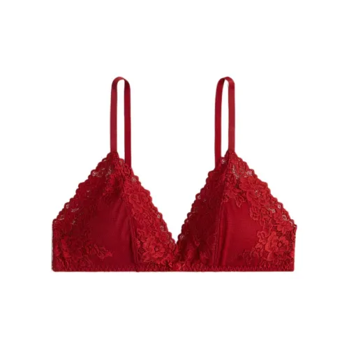 H M Темно-красный Женский Бюстгальтер