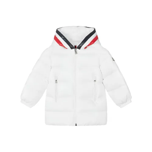 MONCLER Белый Малыш Пуховые куртки
