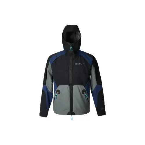 Nike Морской Синий Мужские Куртки