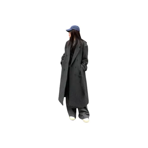 CARE NOTE Темно-серый Женский Пальто