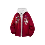 Бордовый [MY1099 Пуховая куртка] (Термический, Стильный и Необъемный)