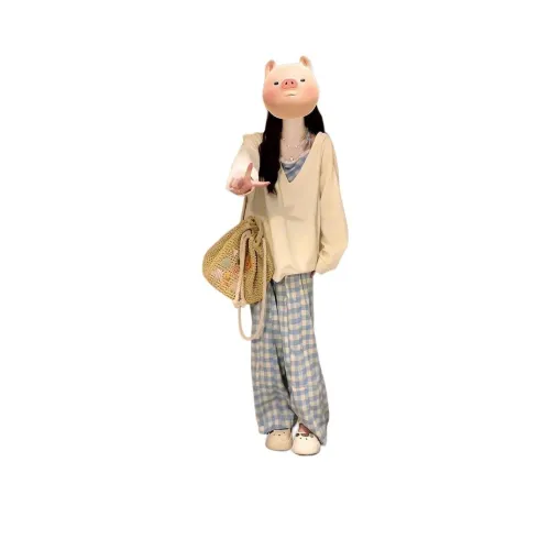 OURUOKE Женские Повседневные Костюмы