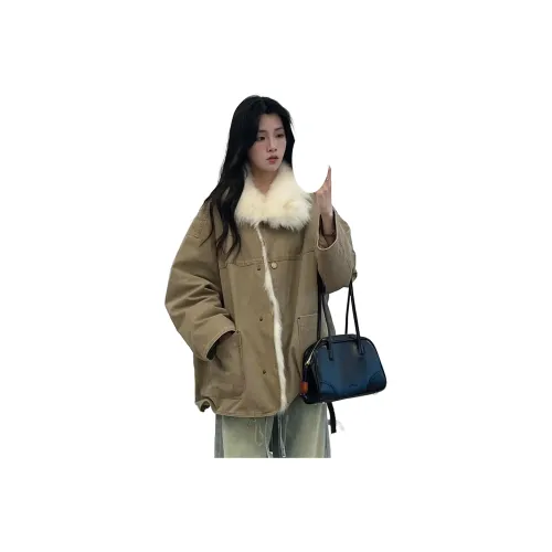 JZWSTUDIO Хлопковый пуховик женский