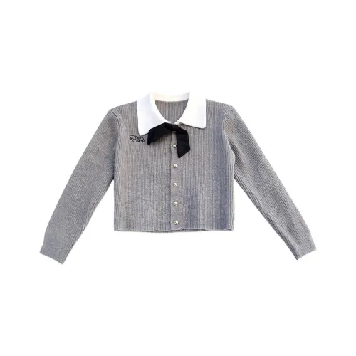 IUNOP Трикотажная ткань Кардиган Женские