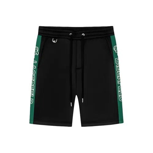 Шорты KARL LAGERFELD Повседневные Мужские Черные
