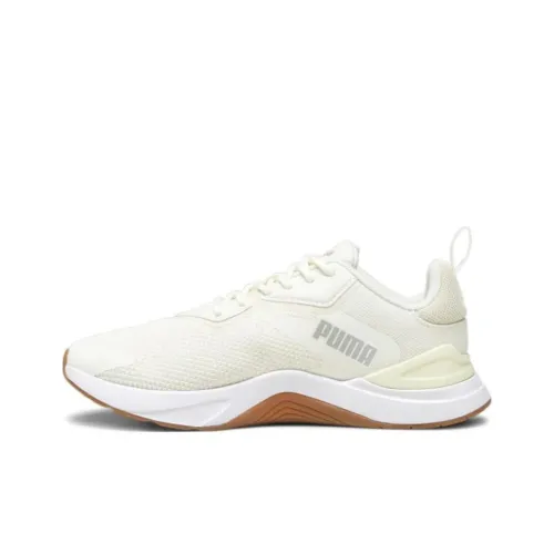 PUMA Infusion Амортизация Износостойкие Низкие Кроссовки для Тренировок Женские Белые