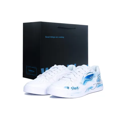 Лайнер Acer Truncatum противоскользящие амортизаторы низкие топ кроссовки для скейтбординга мужские белые и синие