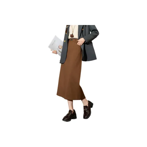 FAWENXIANGZI Повседневный длинный юбка женский