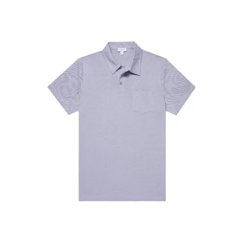 SUNSPEL Мужская поло с лавандовым цветом