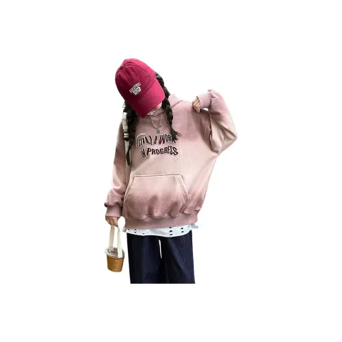 Lanza Повседневный свитшот Зимний Розовый Подростки