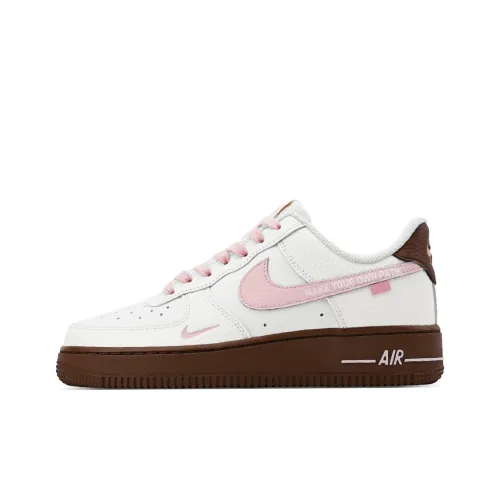 Nike Air Force 1 Устойчивые к истиранию Низкие Кроссовки для скейтбординга Женские