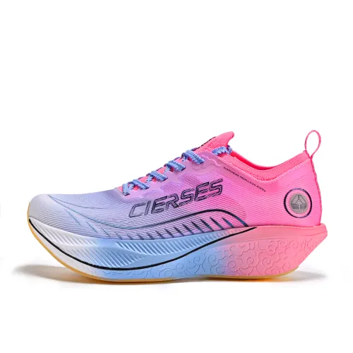 CIERSES Детская беговая обувь низкий топ флуоресцентный цвет вишневого цветка унисекс