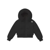 Чёрный (Съемный меховой воротник)