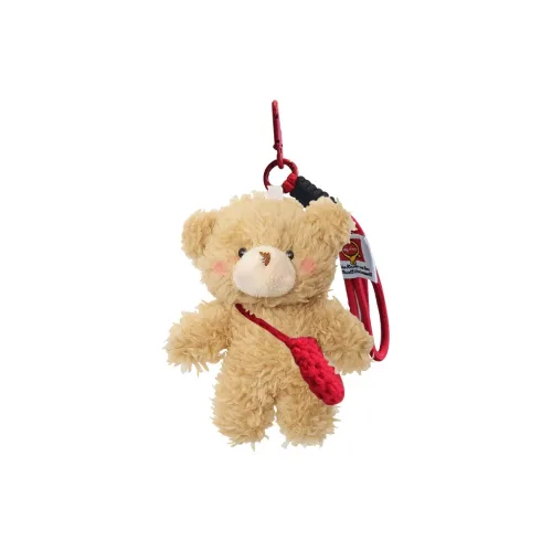 A Little Tide To Play Shy Blush Bear Charm Plush Pendant 11cm Body Length А Лилит Тайд Плей Shy Blush Bear Charm Plush Подвеска 11 см Длина Тела