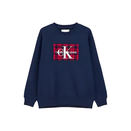 Calvin Klein Темно-синие мужские свитшоты
