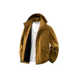 Жёлтый Коричневый [Утолщённый и с флисовой подкладкой]