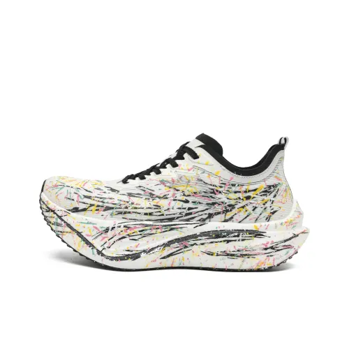 ONOD Низкий топ беговые кроссовки унисекс трещинный тень белый спрей POINT