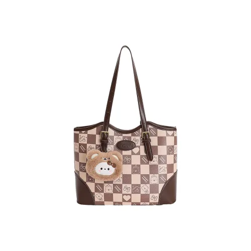 Champion Cub ПУ (полиуретан) Сумка через плечо Стандартная Женская Кофейного цвета