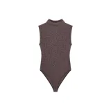 Зебровый принт, коричневый