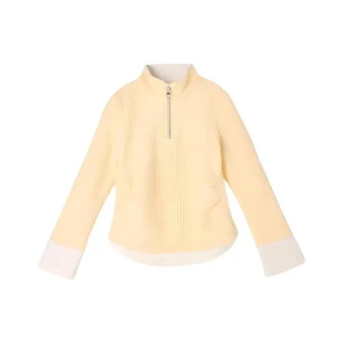 YUANYUAN GIRL Желтая Детская Рубашка T