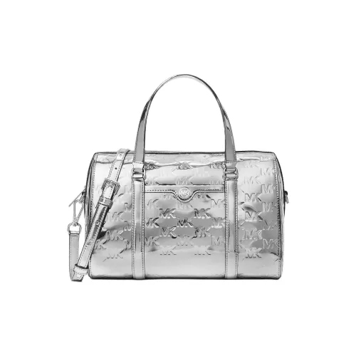 MICHAEL KORS Jet Set Полиуретан Одно плечо Сумка Средний Унисекс Серебряный