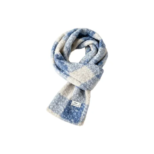 FUO Искусственная овечья шерсть Вязаные шарфы Унисекс