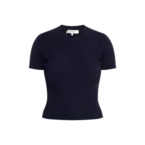 Рамка Морской синий Женские T-рубашки