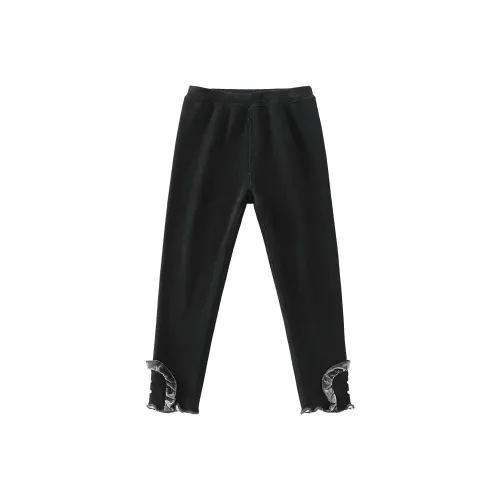 IMAU Черные Kids Леггинсы