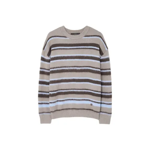 GUESS Светло-янтарный унисекс свитеры