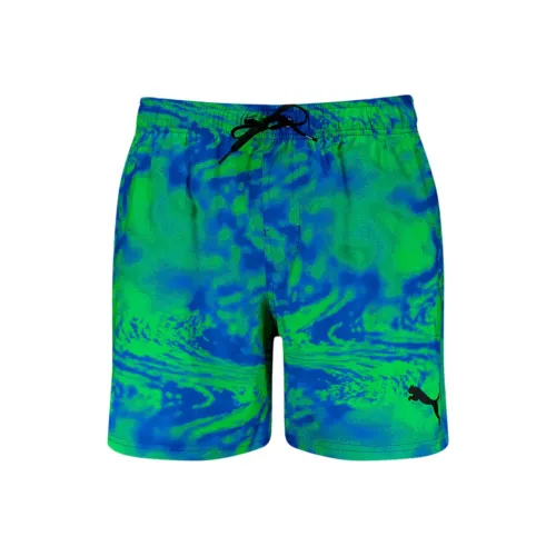 PUMA Плавательные шорты Мужские 1 упаковка Синий Зеленый