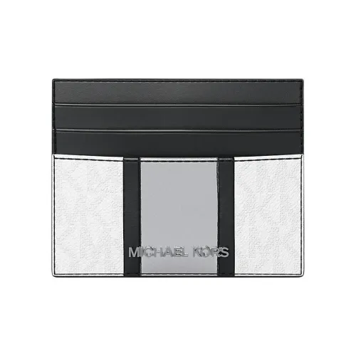 MICHAEL KORS Cooper Холст Покрытый Картхолдер Унисекс Серебряный